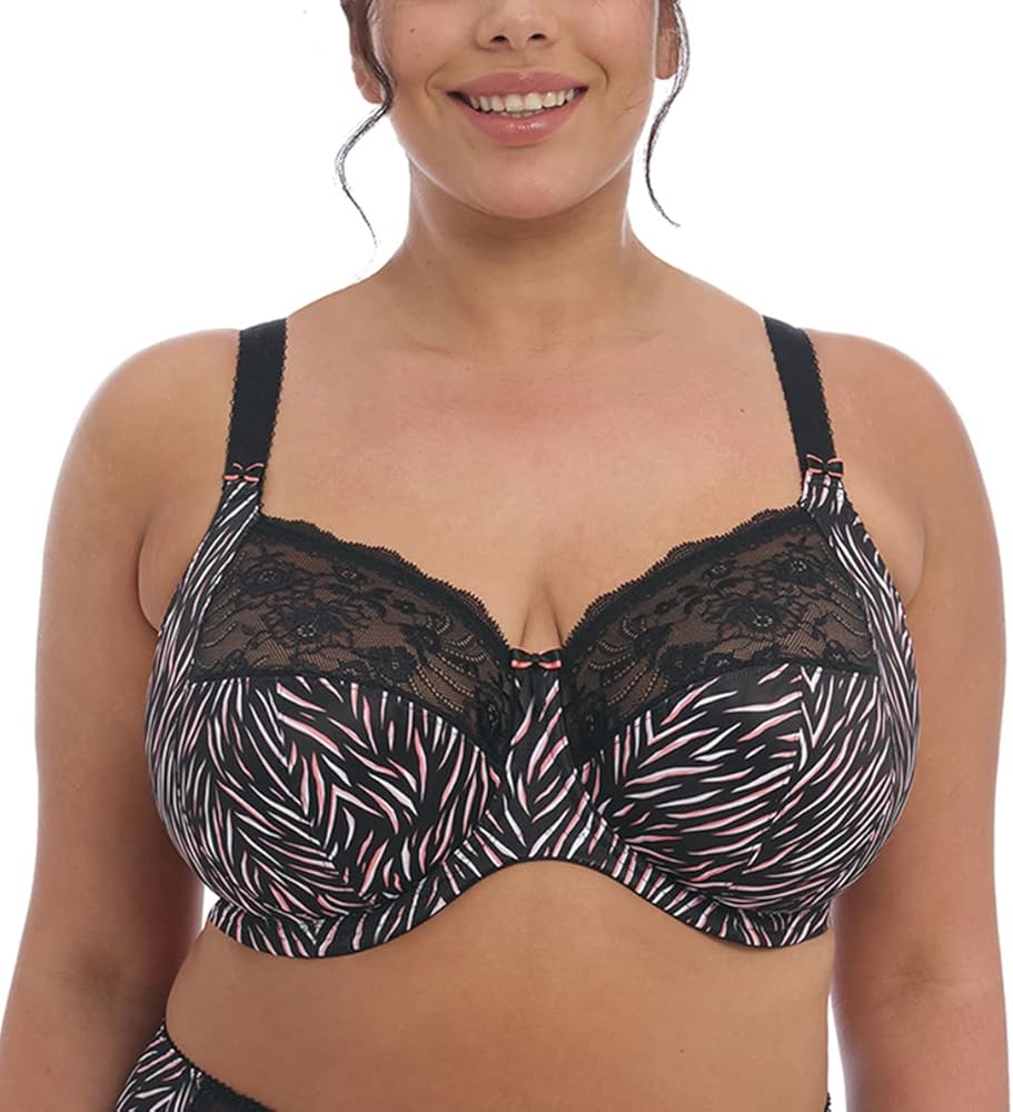 Elomi Women's Plus Size Morgan Banded Underwire Stretch Lace Bra