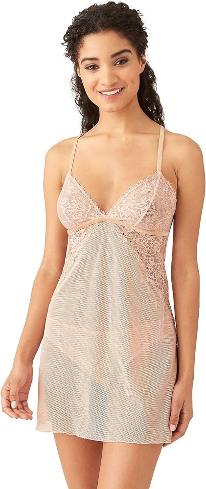 b.tempt'd Women's Lace Encounter Chemise