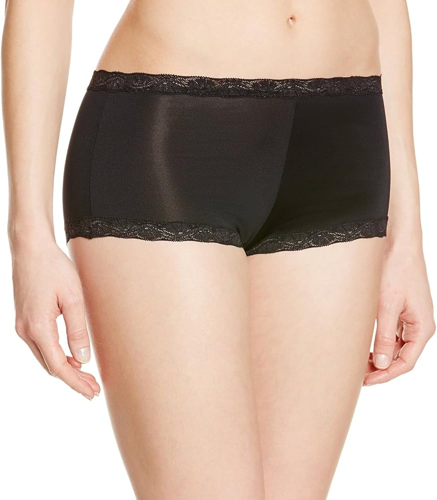 Maidenform Women's Microfiber and Lace Boxer