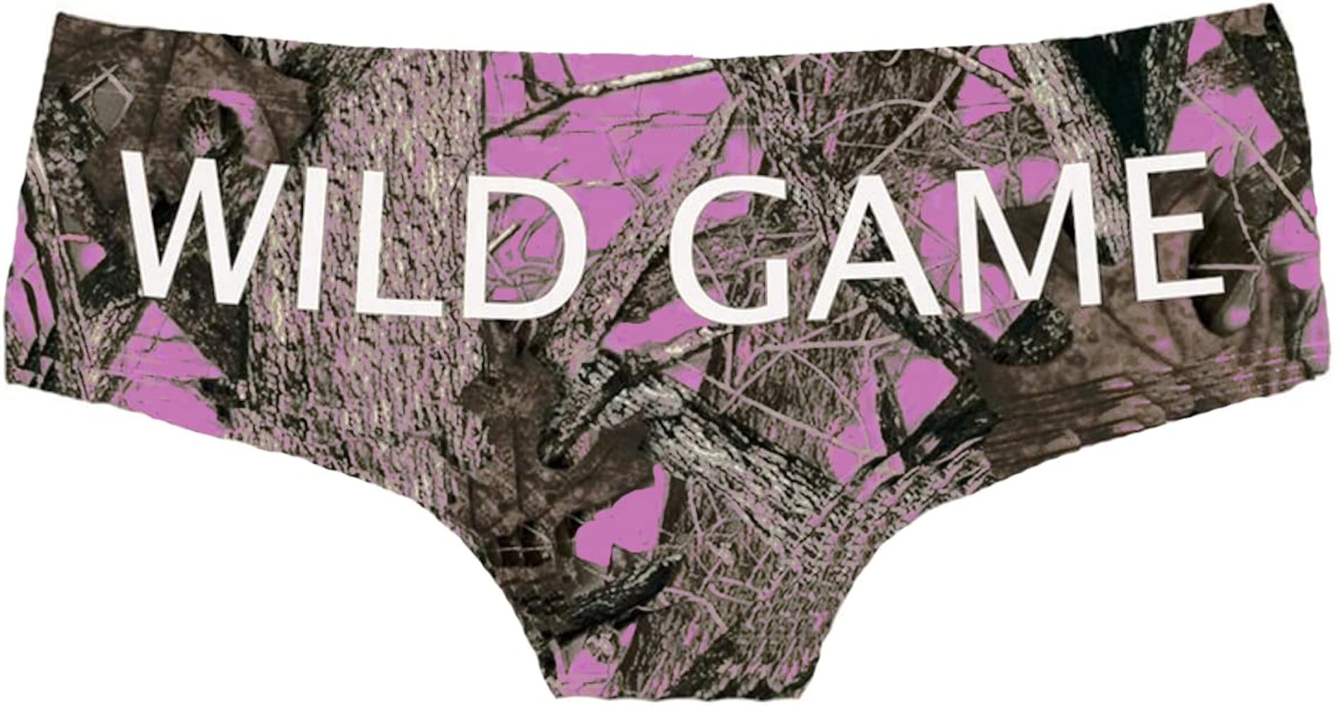 Southern Sisters Wild Game Camo Womens Boy Shorts Underwear Hunting Pattern