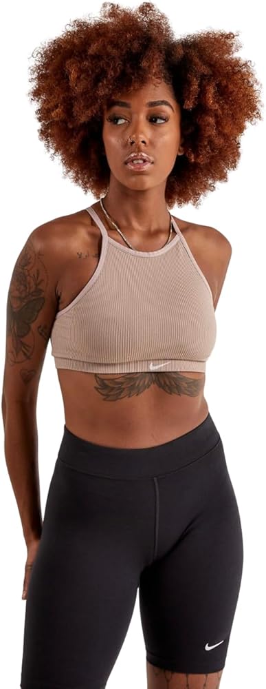 Nike Women's Indy Seamless Ribbed Light-Support Non-Padded Sports Bra