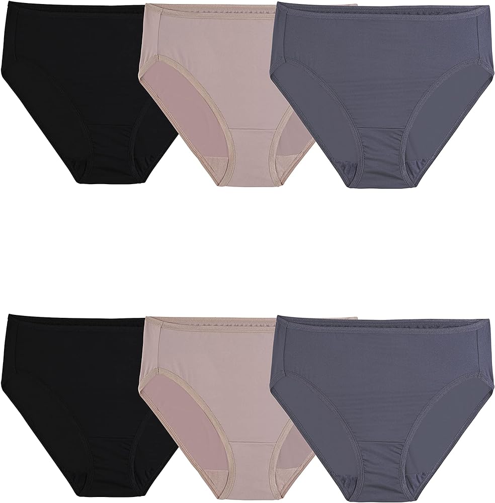 Fruit of the Loom Women's Plus Size Underwear, Designed to Fit Your Curves