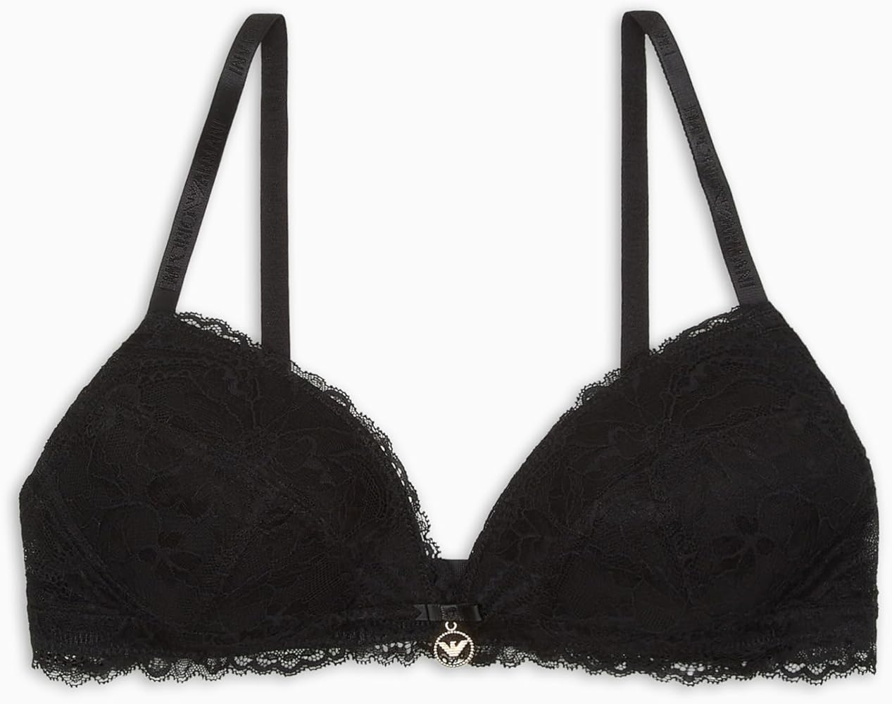 Emporio Armani Women's Eternal Lace Padded Triangle Bra