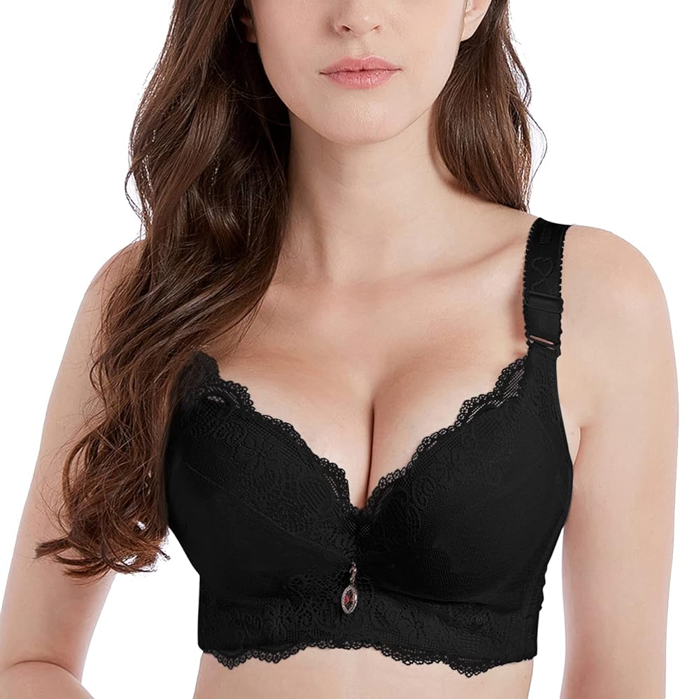 FallSweet Padded Push Up Lace Bras for 34A to 44C Underwire