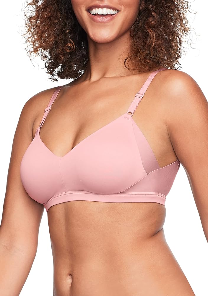 Warner's Women's No Side Effects Underarm and Back-smoothing Comfort Wireless Lift T-shirt Bra Rn2231a