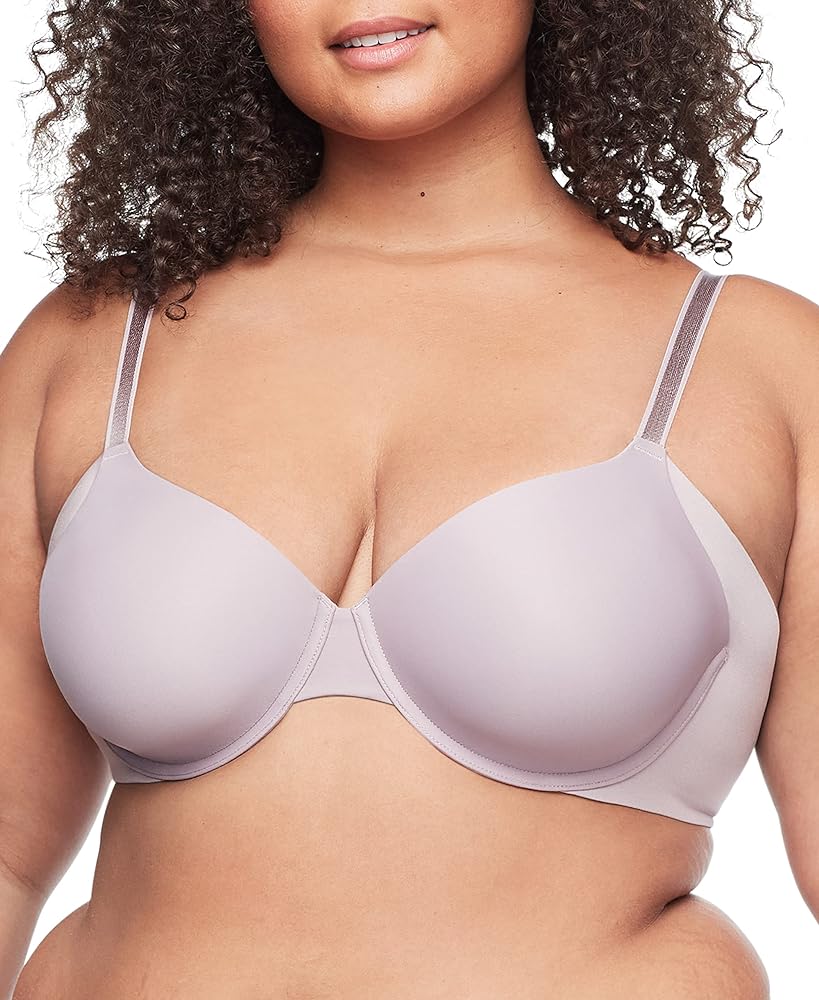 Warner's Women's Side Effects Seamless Underarm-Smoothing Comfort Underwire Lightly Lined T-Shirt Bra Ra3061a