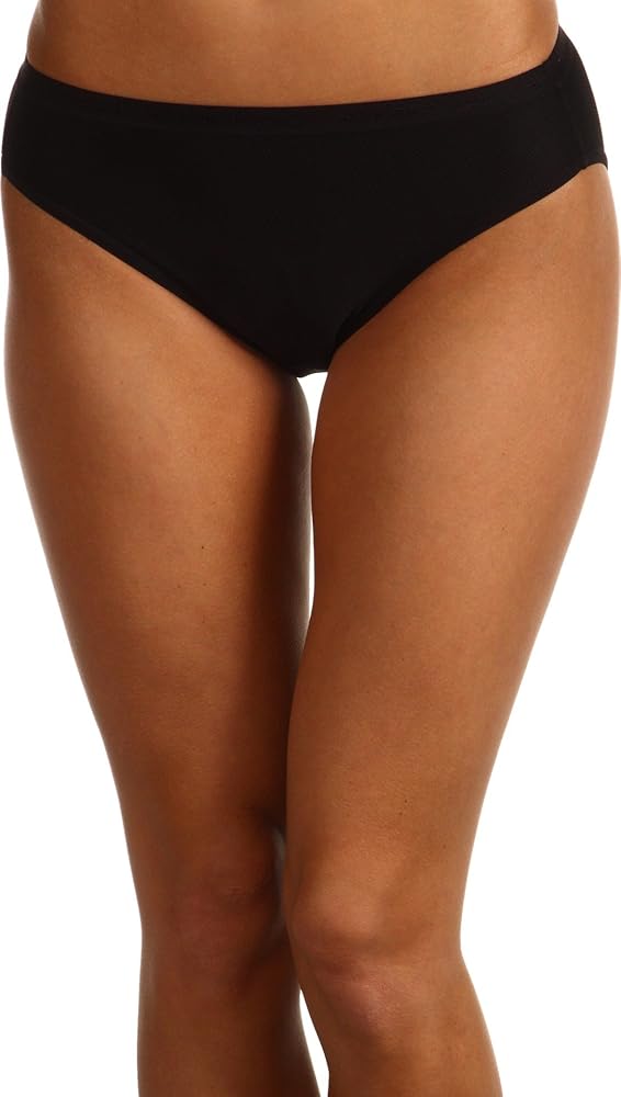 ExOfficio Womens Underwear | Bikini Underwear| Give-N-Go Bikini Brief, Black, Large