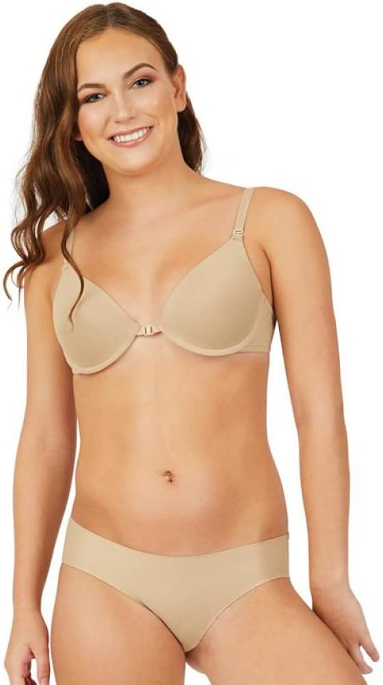 Capezio Women's Underwire Minimal Show Bra Beige