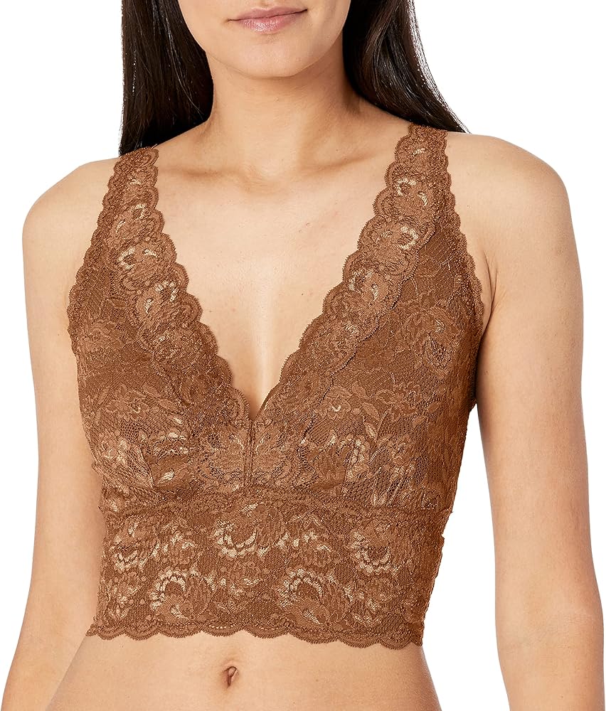 Cosabella Womens Say Never Plungie Longline Curvy Bralette