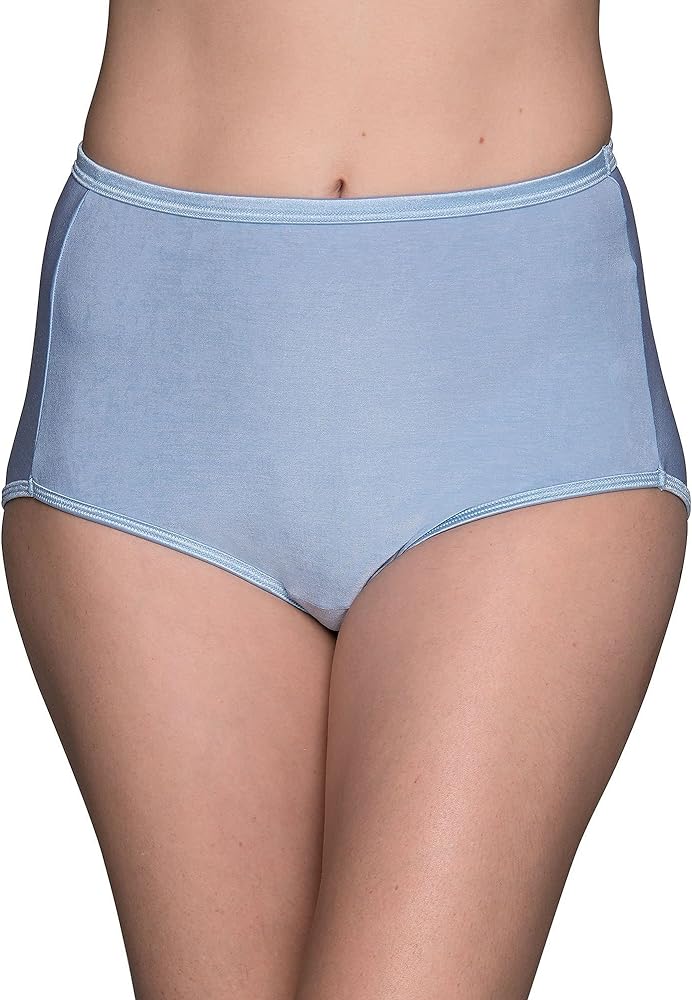 Vanity Fair Women's Illumination Brief Panty 13109, Faded Denim, 7