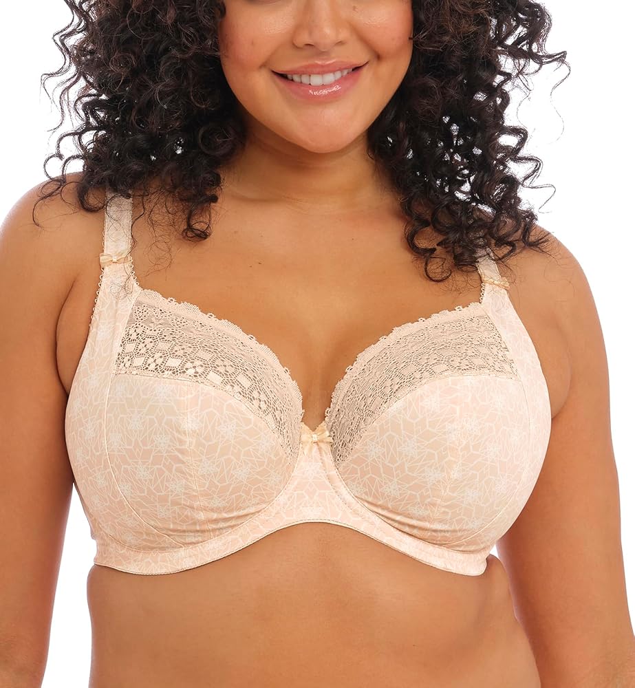 Elomi Women's Plus Size Plunge, Caramel, 38FF