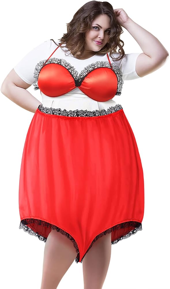 Big Mom Undies Bra Underwear Set Funny Gag Gift Oversized Giant Granny Panties Red 30-40