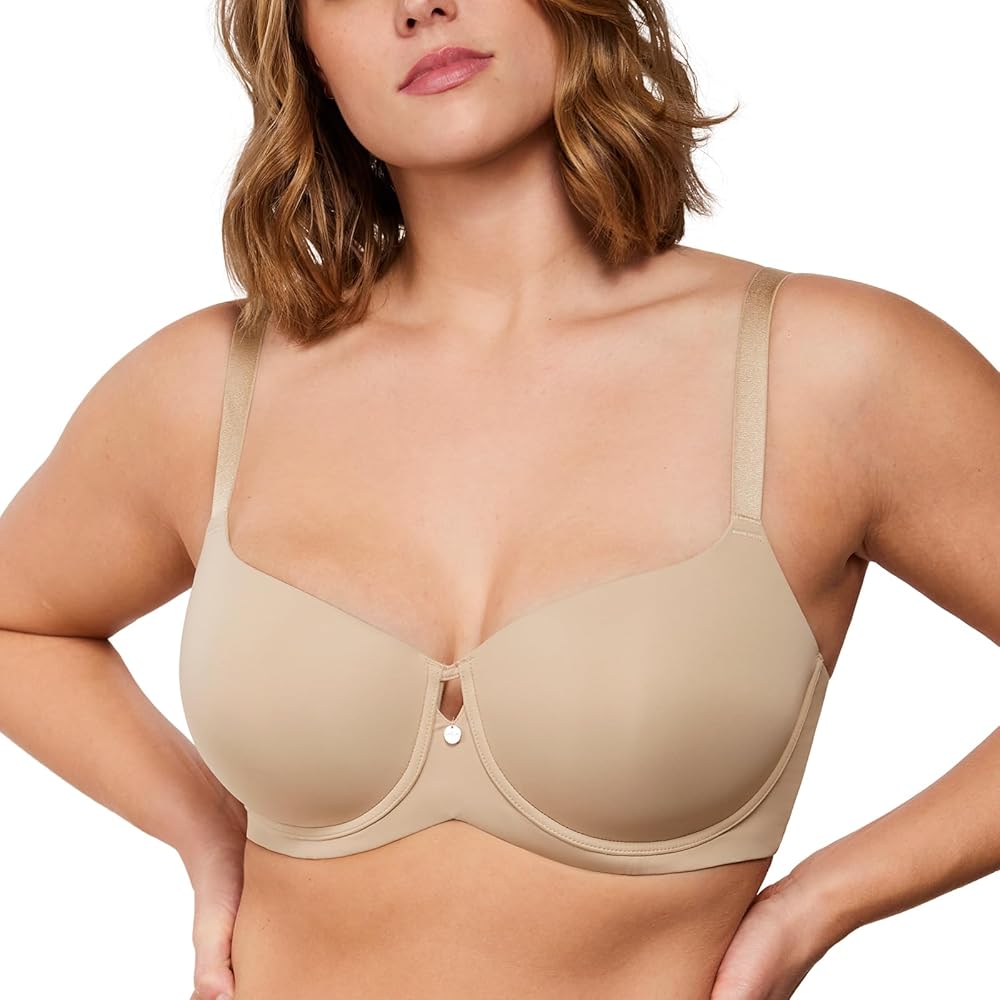 HSIA Women Bras Push Up Full Coverage Comfortable Padded Underwire Bra for Womens Heavy Breast