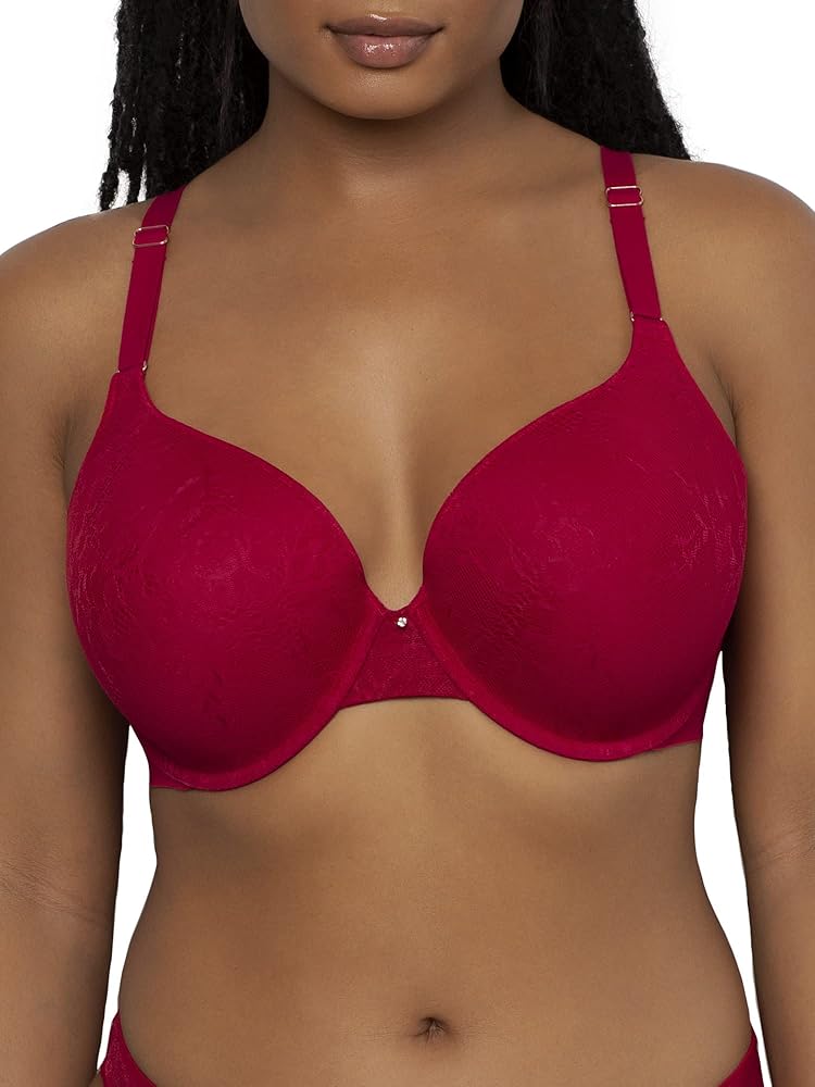 Smart & Sexy Women's Smooth Lace T-Shirt Bra