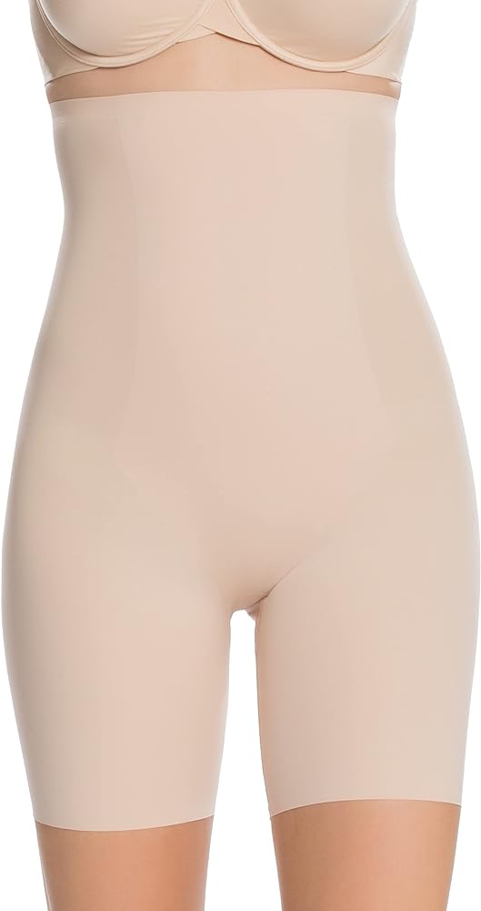 SPANX Shapewear for Women Thinstincts High-Waisted Mid-Thigh Shaping Short (Regular and Plus Sizes)