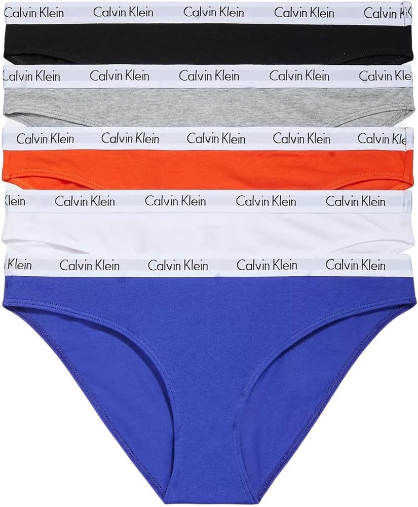 Calvin Klein Women's 5 Pack Carousel Bikini Panty