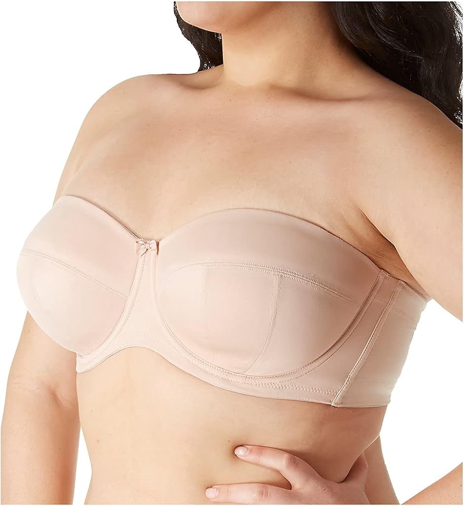 Sculptresse by Panache Women's Dana Strapless Bra, 9670, Linen, 36F