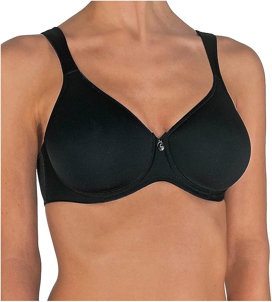 Conturelle Women's Pure Balance Molded Spacer Underwire Bra, 206201, Black, 36D