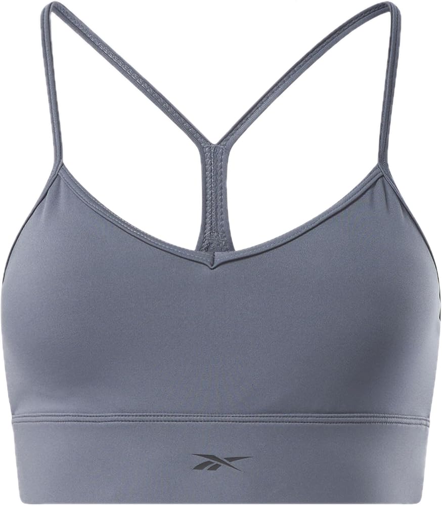 Reebok Women's Id Training Workout Ready Tri-Back Sports Bra