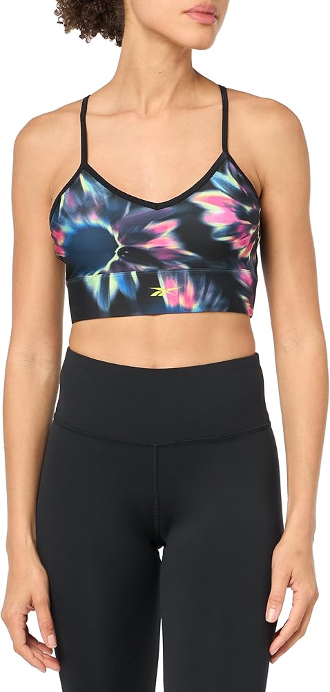 Reebok Women's Id Train All-Over-Print Bra