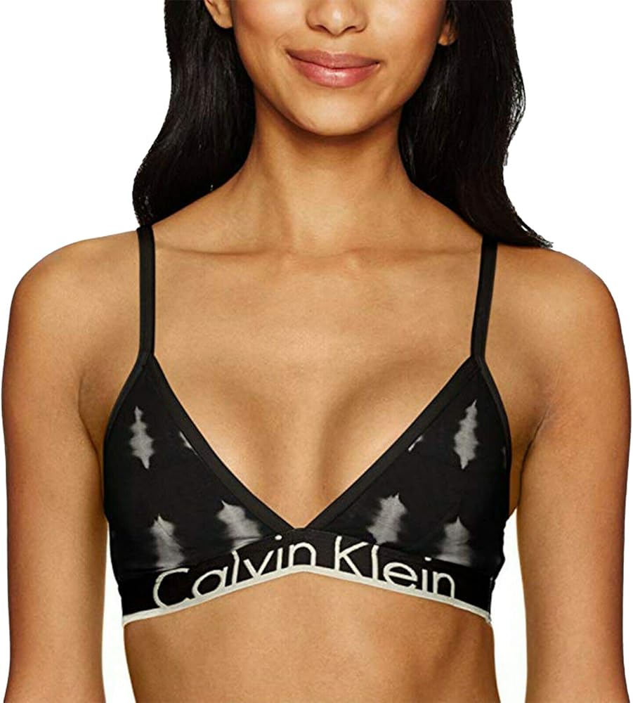 Calvin Klein Women's Id Cotton Large Waistband Triangle Unlined Bra