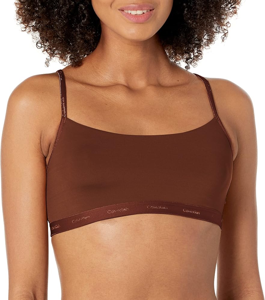 Calvin Klein Women's Form to Body Unlined Bralette