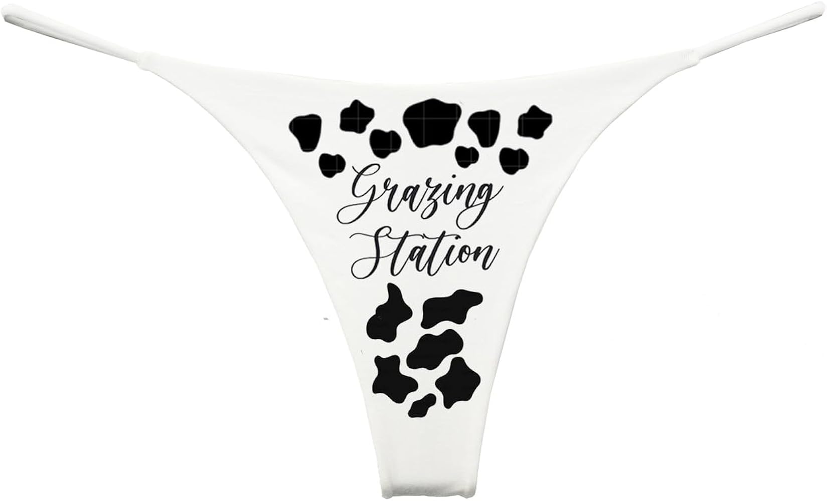 Southern Sisters Cow Print Thong Grazing Station Women's (Pack Of 1)