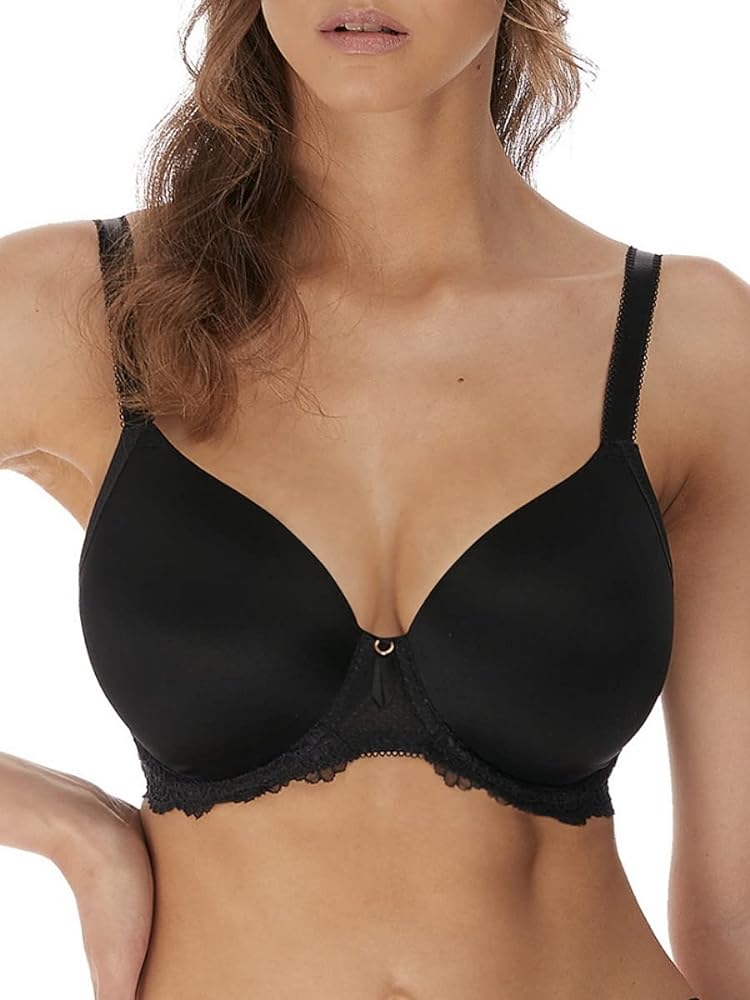 Freya Women's Expression Underwire Demi Plunge Molded T-Shirt Bra