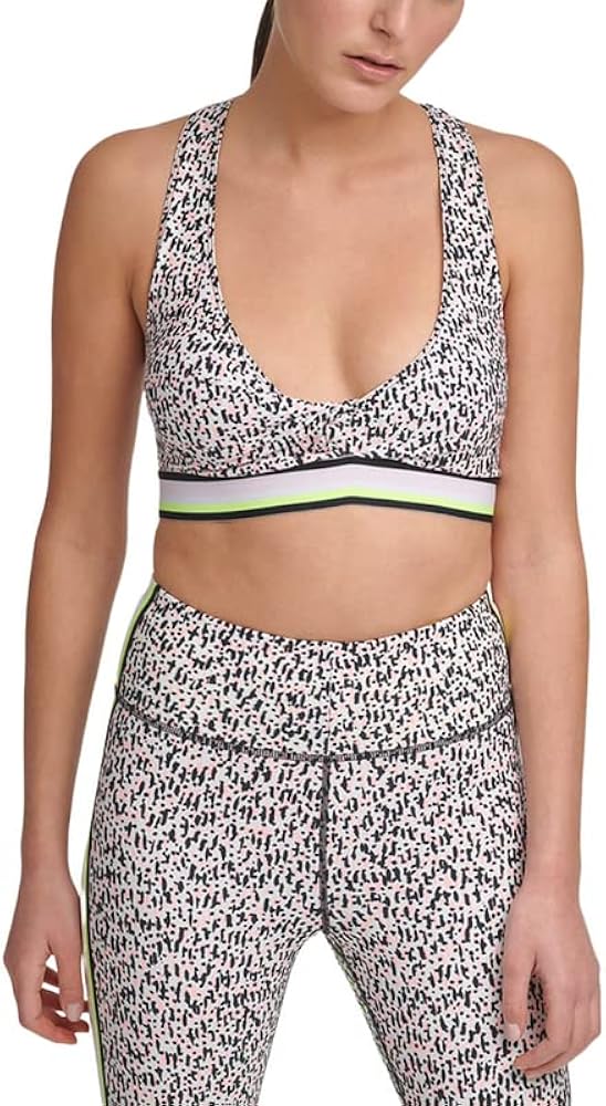 Women's Printed Low-Impact Sports Bra