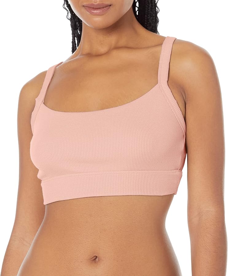 Hanes Womens Eco Luxe Long Line Scoop Crop Dhy201