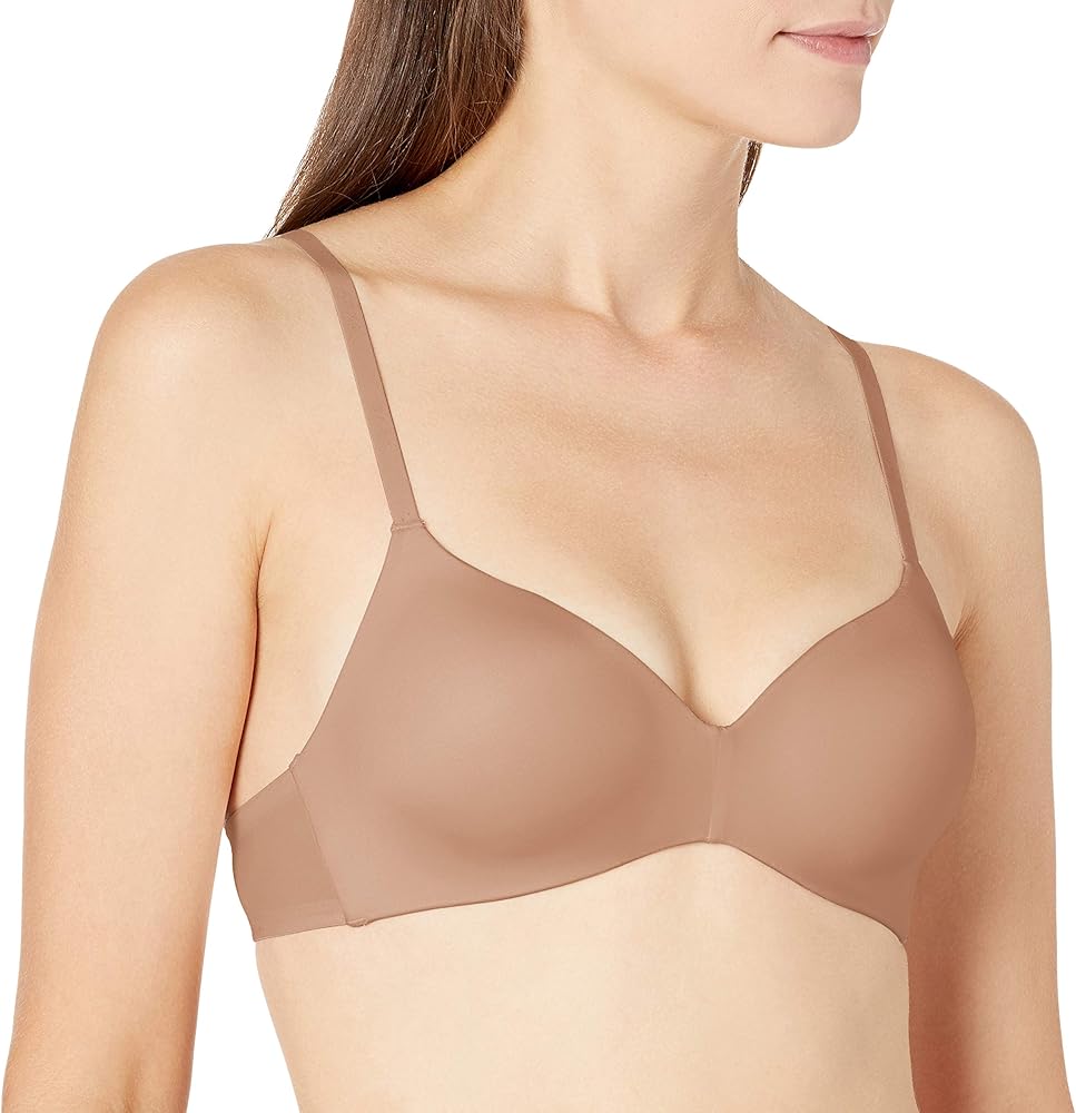 DKNY Womens Litewear Wirefree T-Shirt Bra, Glow, 32C US