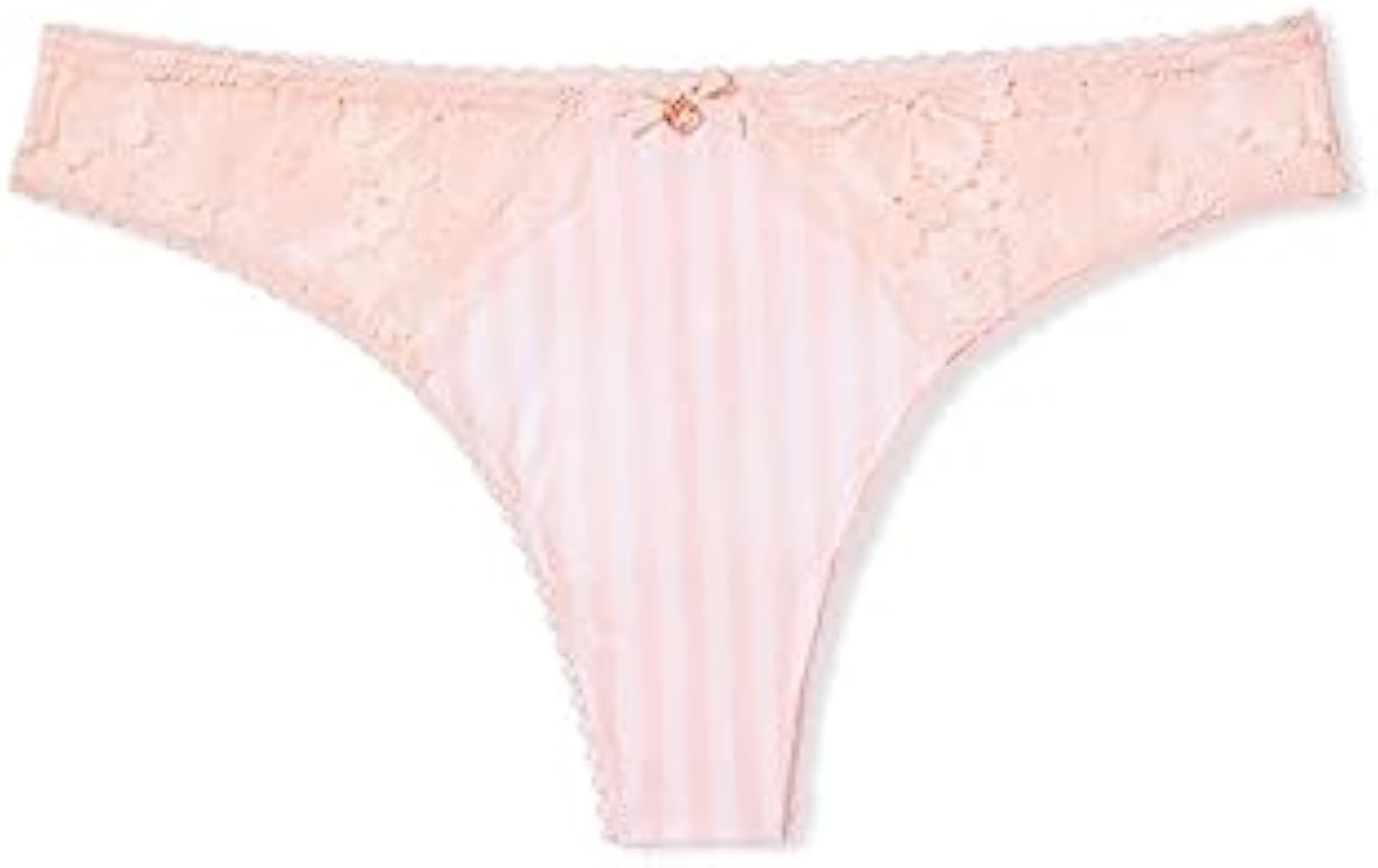 Victoria's Secret Lace Thong Underwear, Panties for Women, Body By Victoria, Pink (XS)