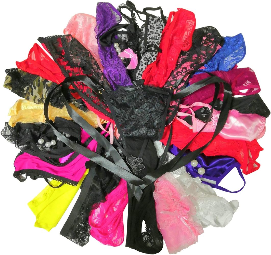 Women's Sexy Panties Underwear Random Pack