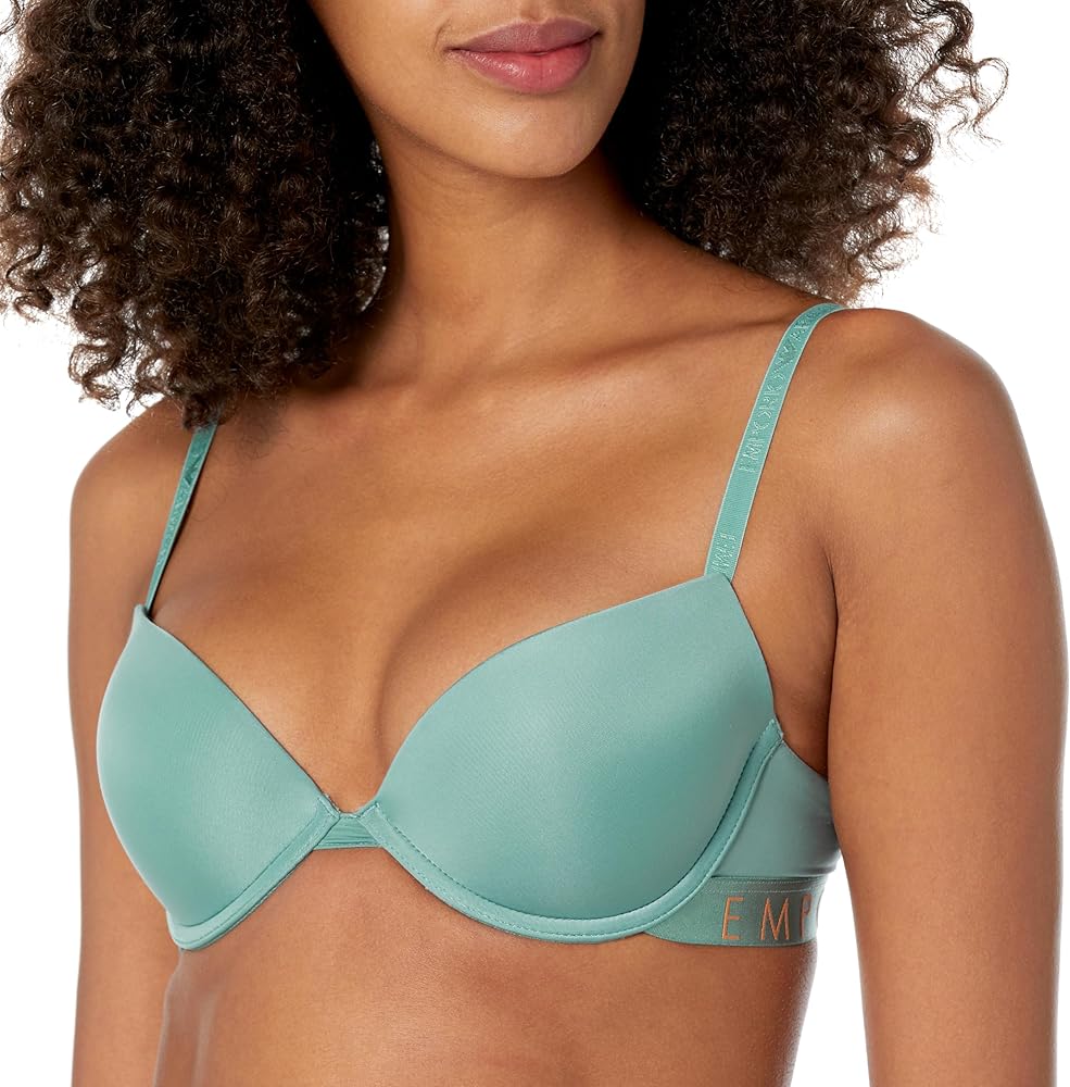 Emporio Armani Women's Iconic Microfiber Push Up Bra