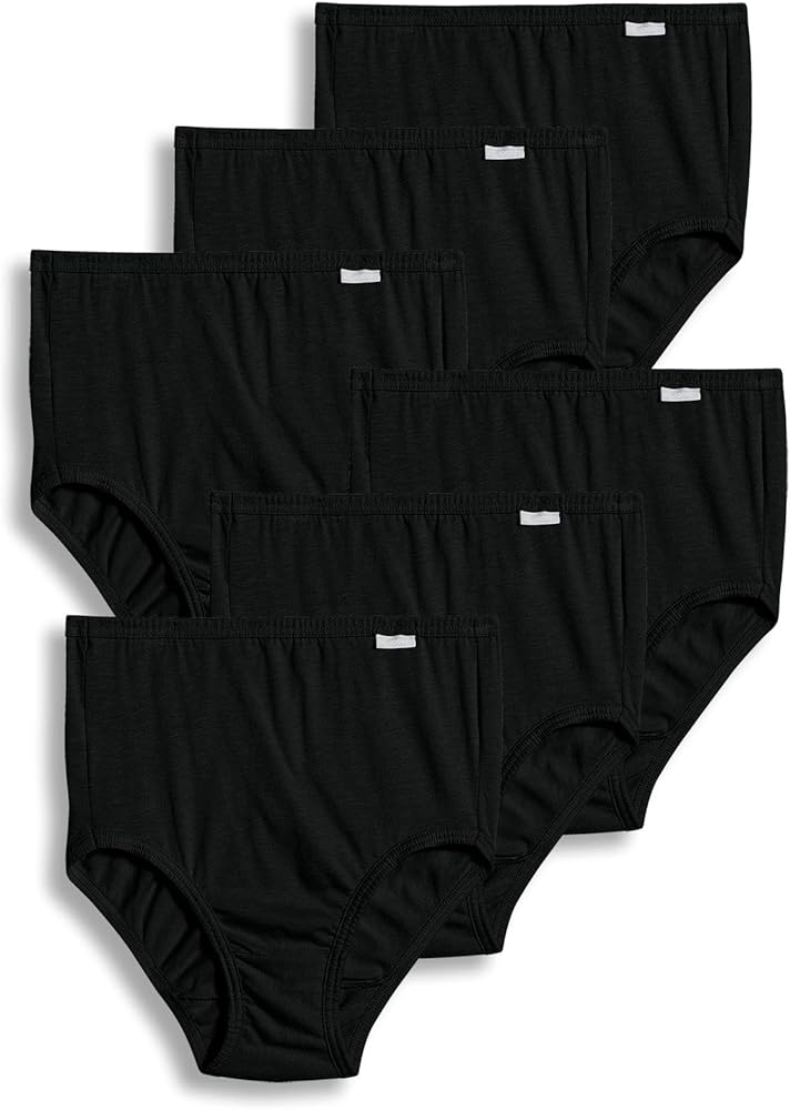 Jockey Women's Underwear Plus Size Elance Brief - 6 Pack