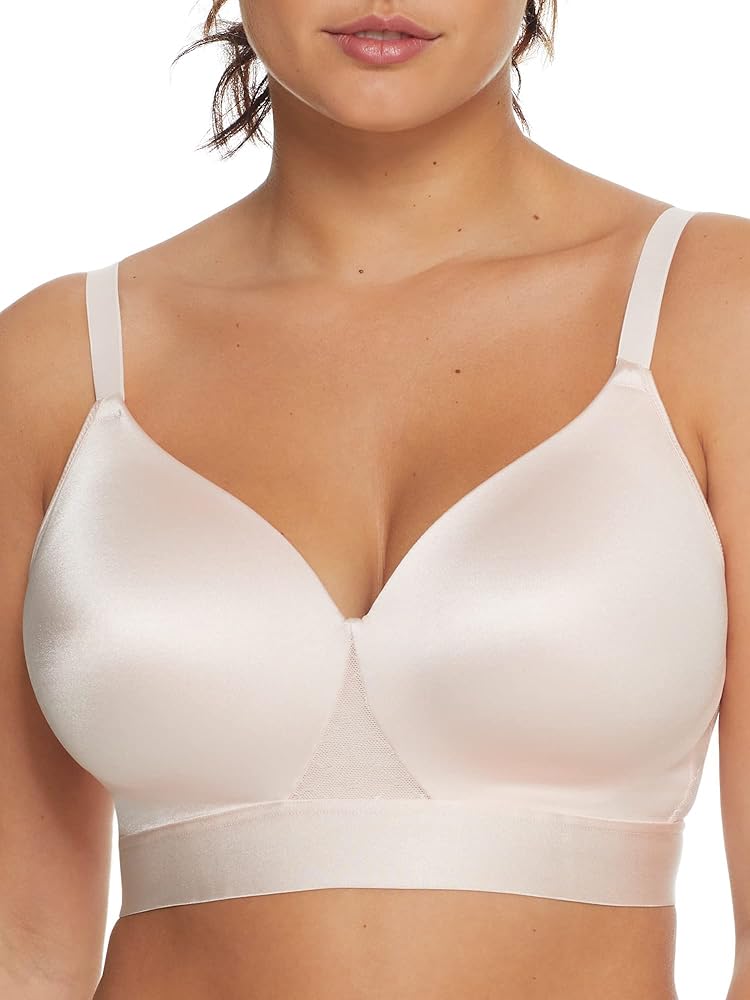 Bali Women's One Smooth U Bounce Control Wirefree Bra Df3458