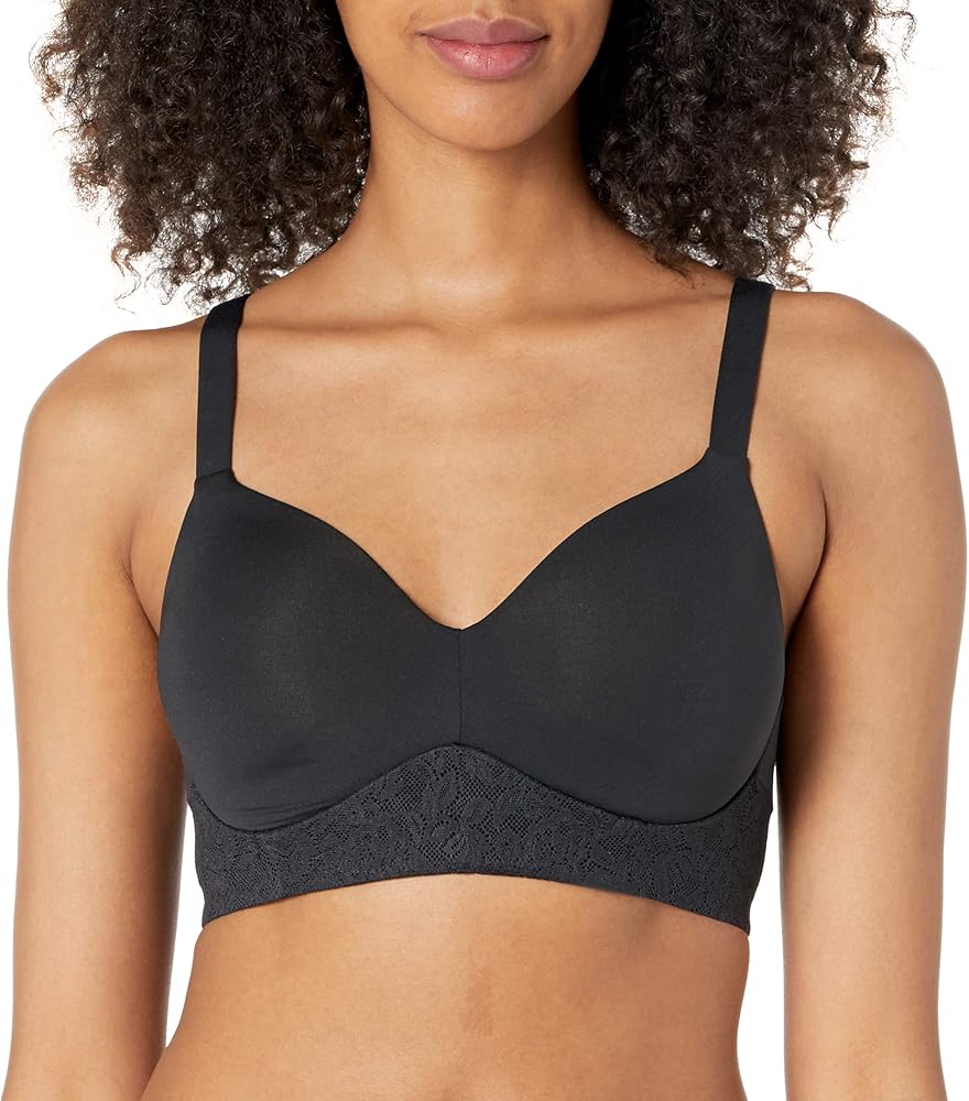 PLAYTEX Women's Secrets Ultra Soft ComfortFlex Fit Convertible Wirefree Bra Us4830