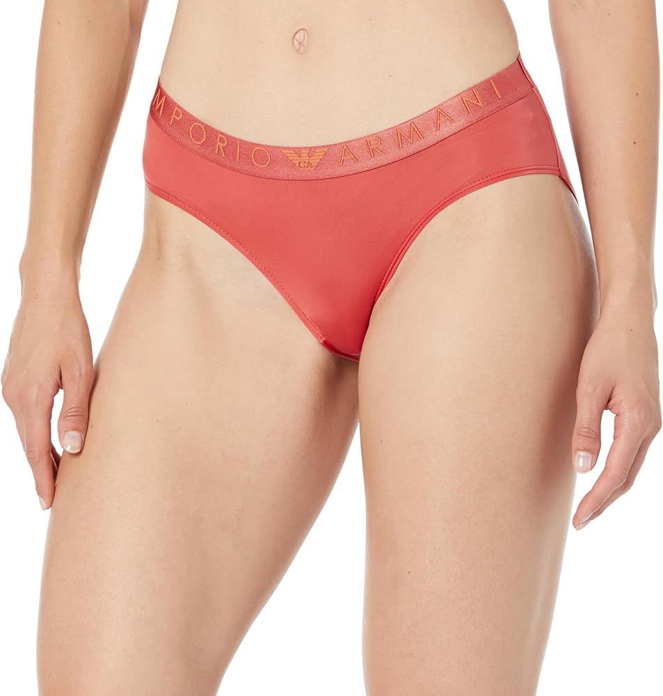 Emporio Armani Women's Iconic Microfiber High Brief