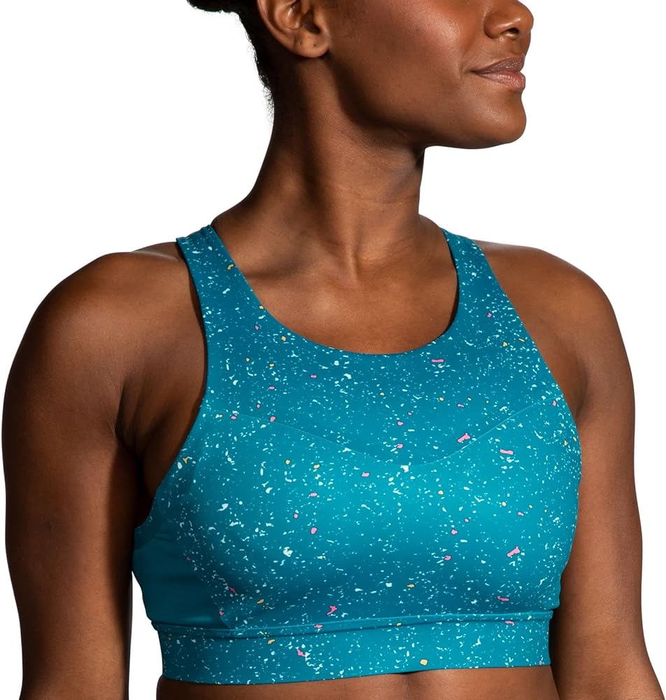 Brooks Women's 3 Pocket Sports Bra for Running, Workouts & Sports