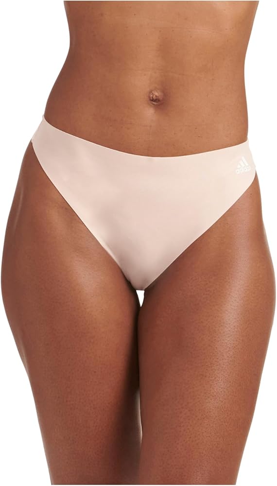 adidas Women's Micro Flex Thong Panty Underwear