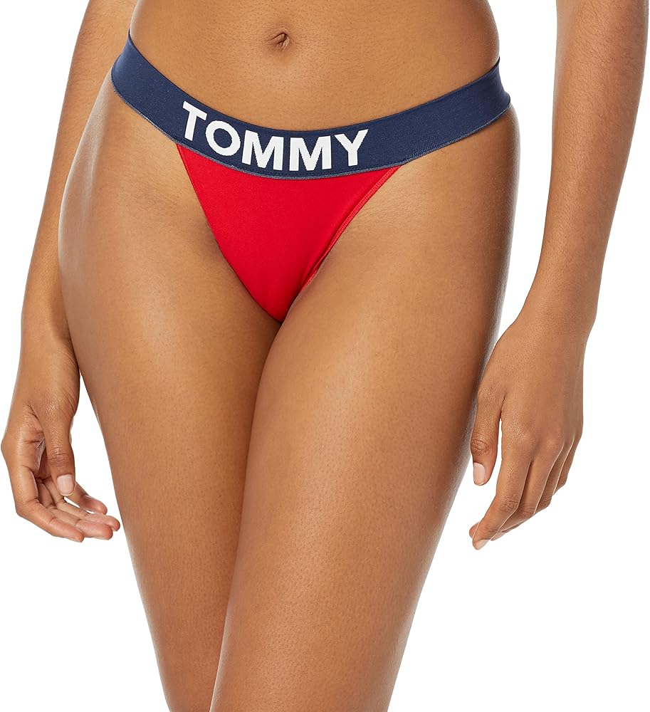 Tommy Hilfiger Women's Seamless Thong Underwear Panty