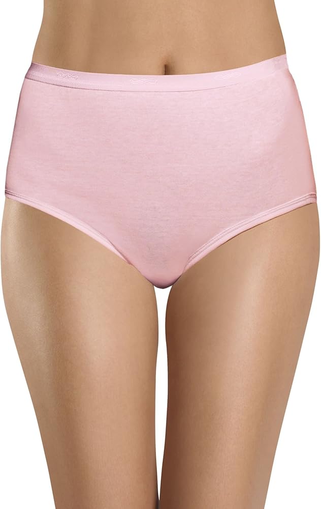 Hanes Women's Classic Cotton Brief Panties, #CW40 (Pack of 3)