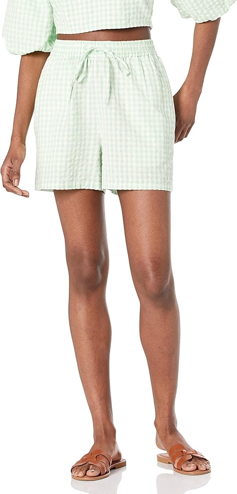 The Drop Women's Mel Drawstring Pull-On Boxer Short