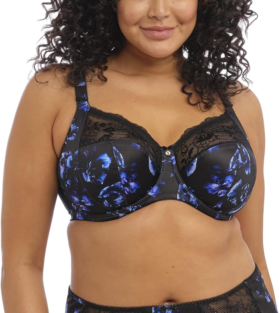 Elomi Women's Plus Size Morgan Banded Underwire Stretch Lace Bra