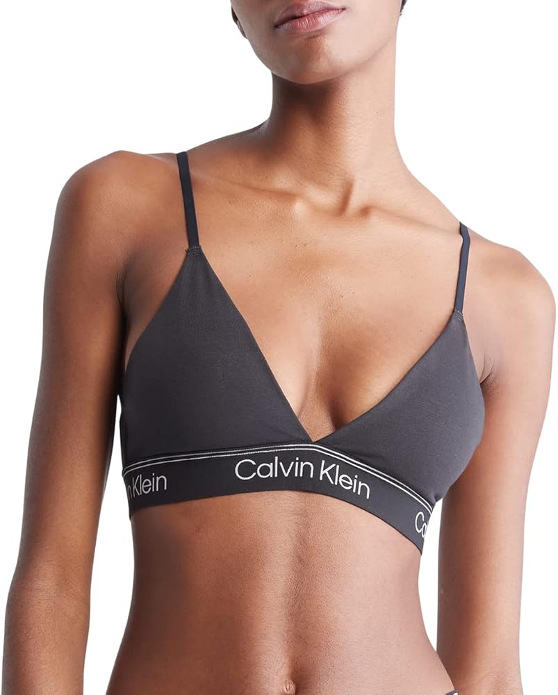 Calvin Klein womens Calvin Klein Athletic Lightly Lined Triangle Bralette