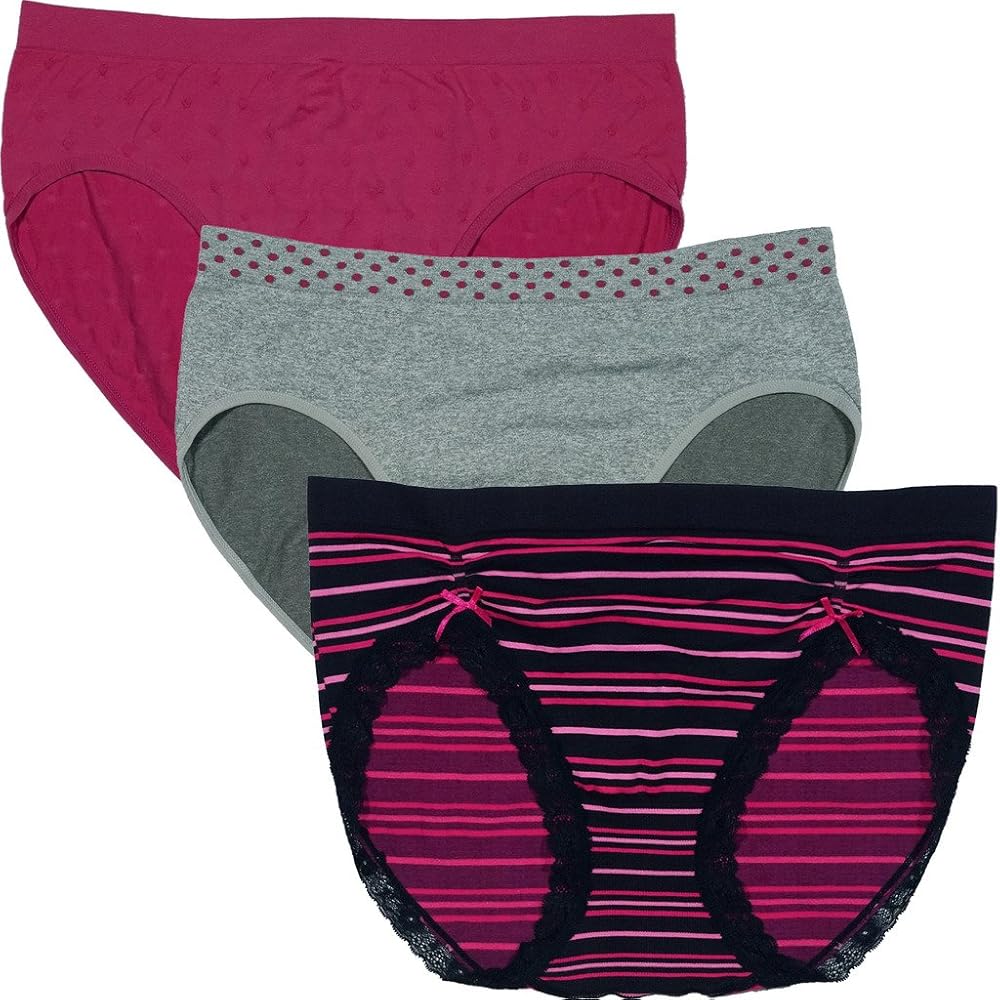 Women's Plus Size Multi Pack Women's Panties Bikini Briefs