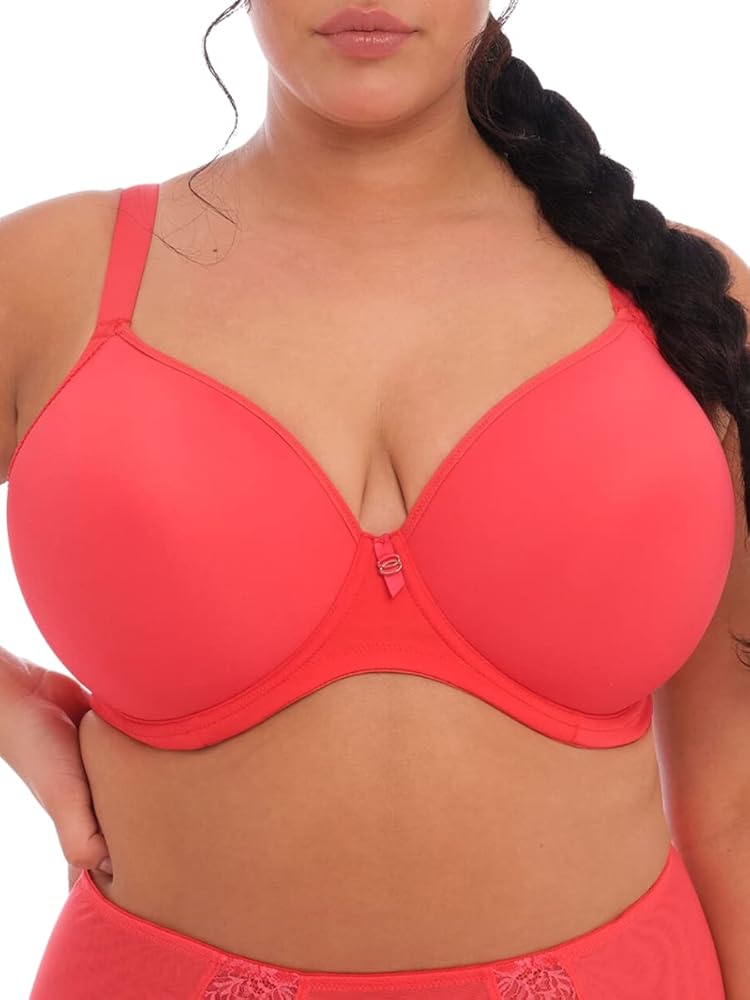 Elomi Women's Plus Size Bijou Underwire Banded Molded T-shirt Bra