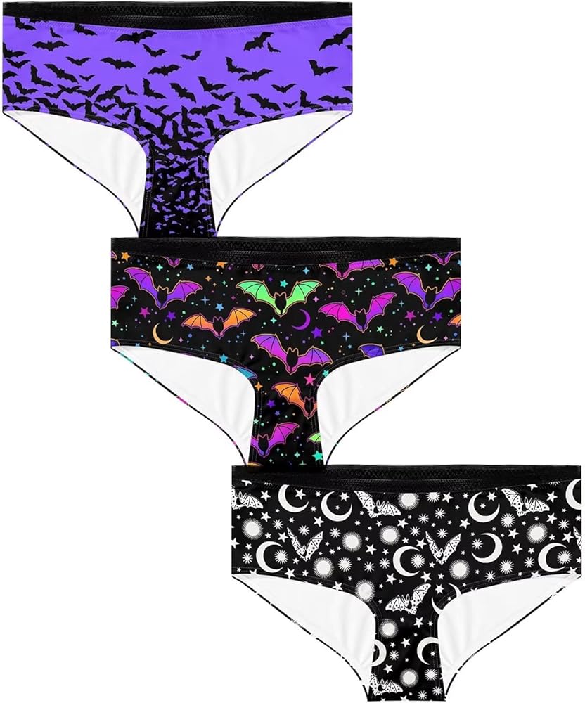 Women Panties Cotton Underwear for Women Seamless Hipster Briefs 3 Pack