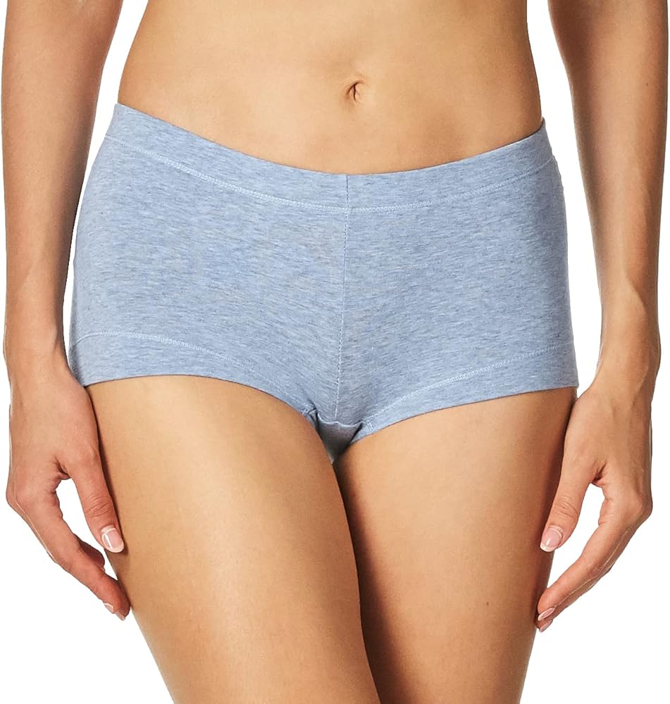 Maidenform womens Cotton Boyshort Underwear, Comfortable Full-coverage Boyshort Panties