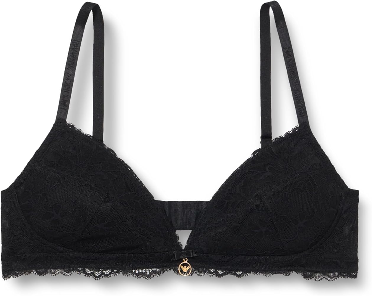 Emporio Armani Women's Eternal Lace Padded Triangle Bra